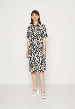 Monki Vestido Camisero - Offwhite
