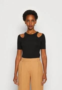 Anna Field Camiseta Estampada - Black