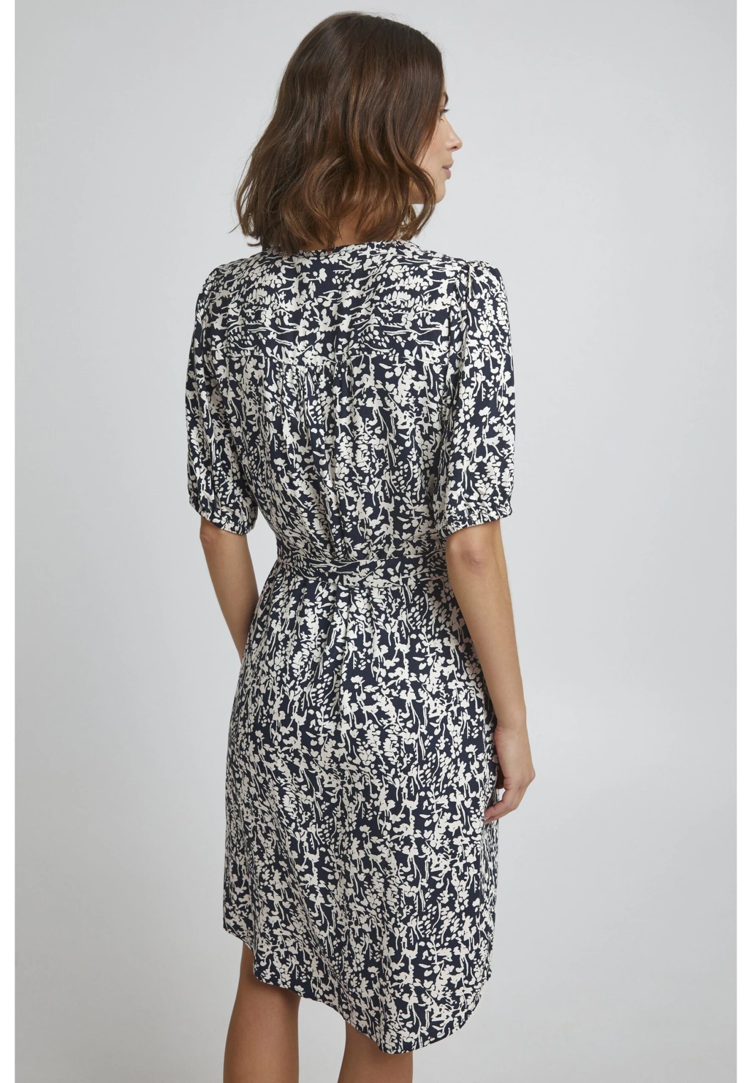 Fransa Frfanita- Vestido Informal - Navy Blazer Mix - Imagen 3