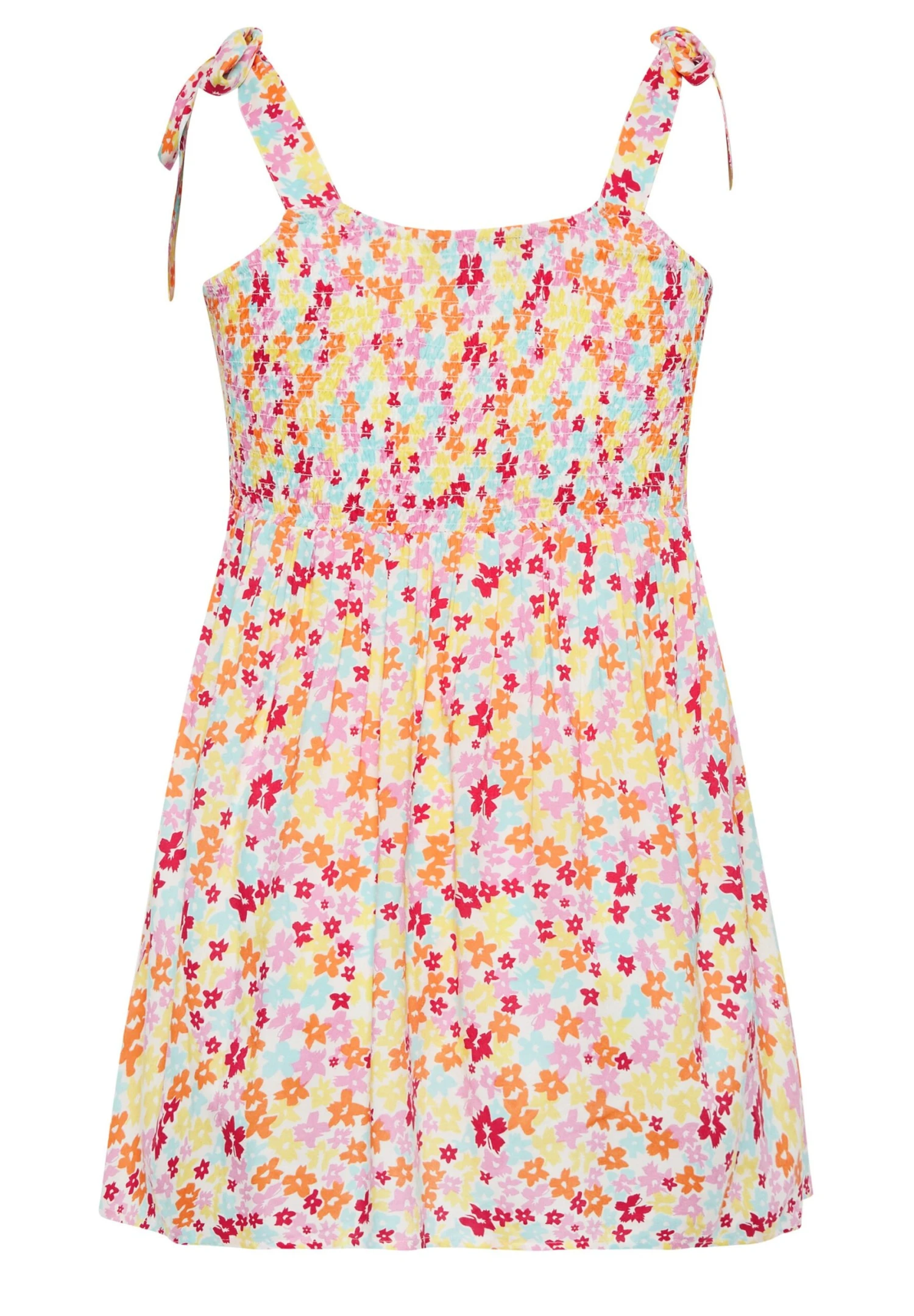 Ditsy Floral Print Peplum - Blusa - White - Imagen 6