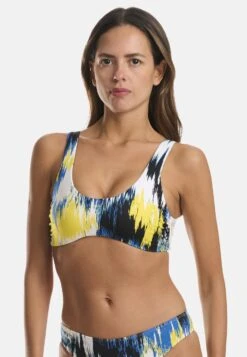 Wolford Essentials Bikini Top - Top De Bikini - Citron Print