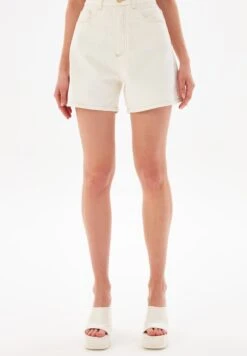 With Pocket - Shorts Vaqueros - Bone