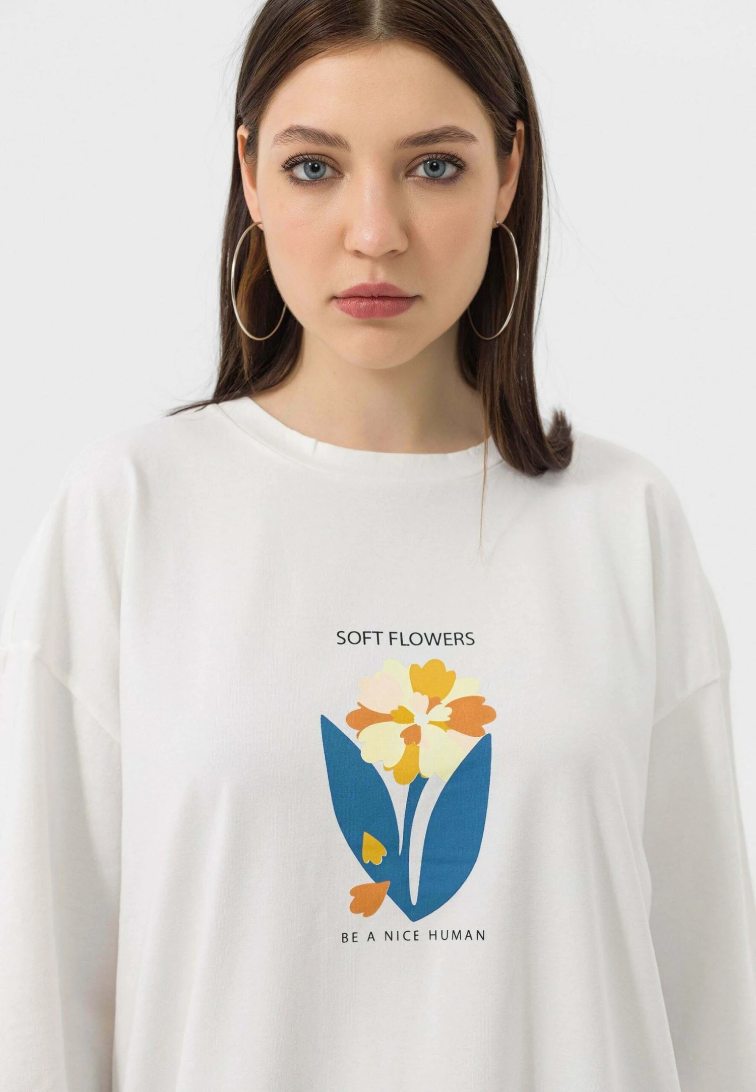 Camiseta De Manga Larga - Ecru - Imagen 4