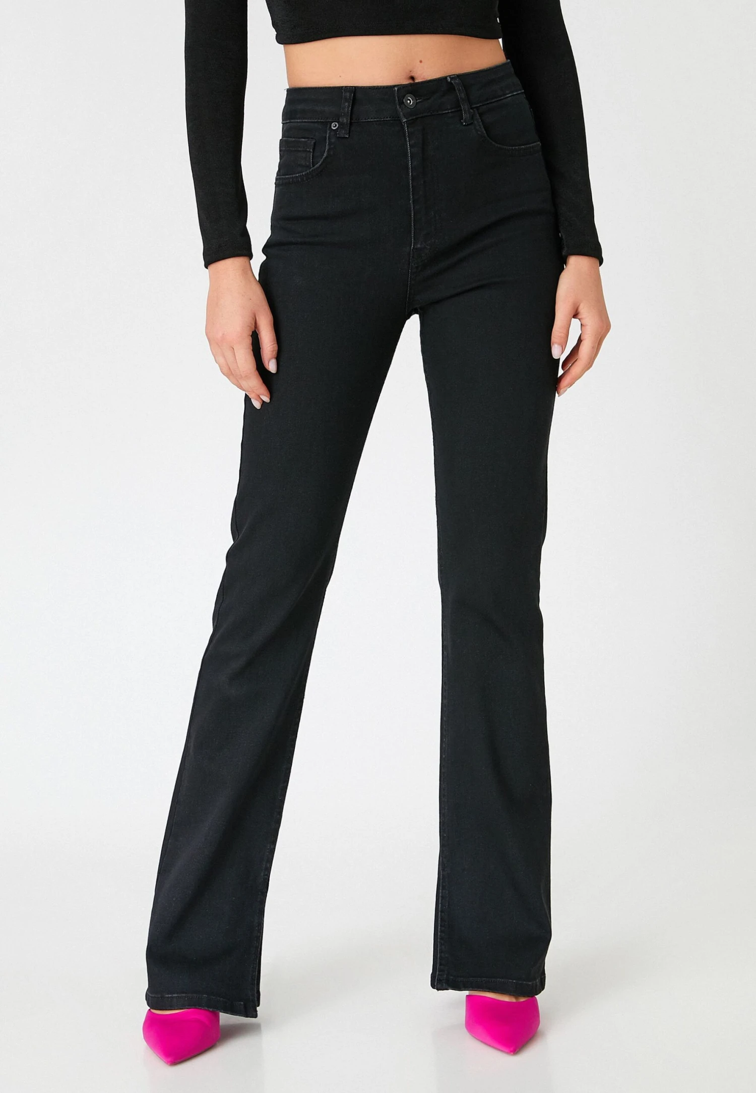 Koton Vaqueros Bootcut - Black