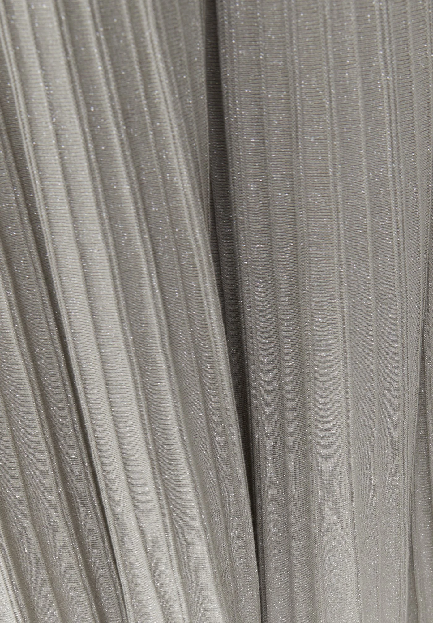 Ikks Mit Lurex - Falda Larga - Silver Grey - Imagen 5