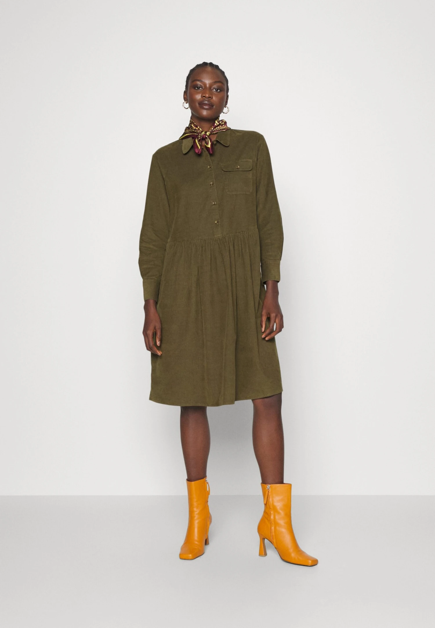 ESPRIT Vestido Informal - Dark Khaki - Imagen 2