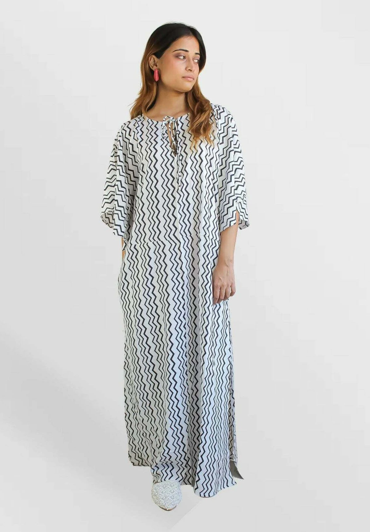 Chevon Zig-Zag- Complementos De Playa - Black - Imagen 2