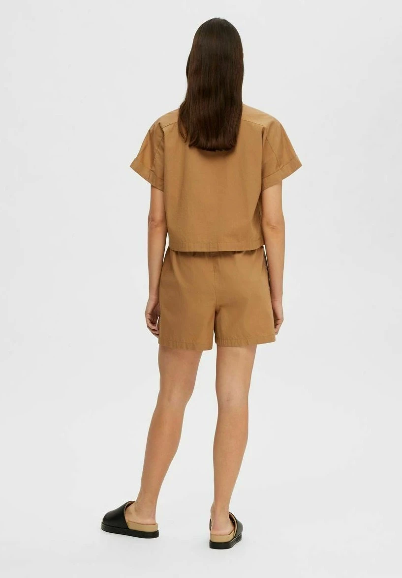 Selected Femme Shorts - Tan - Imagen 3