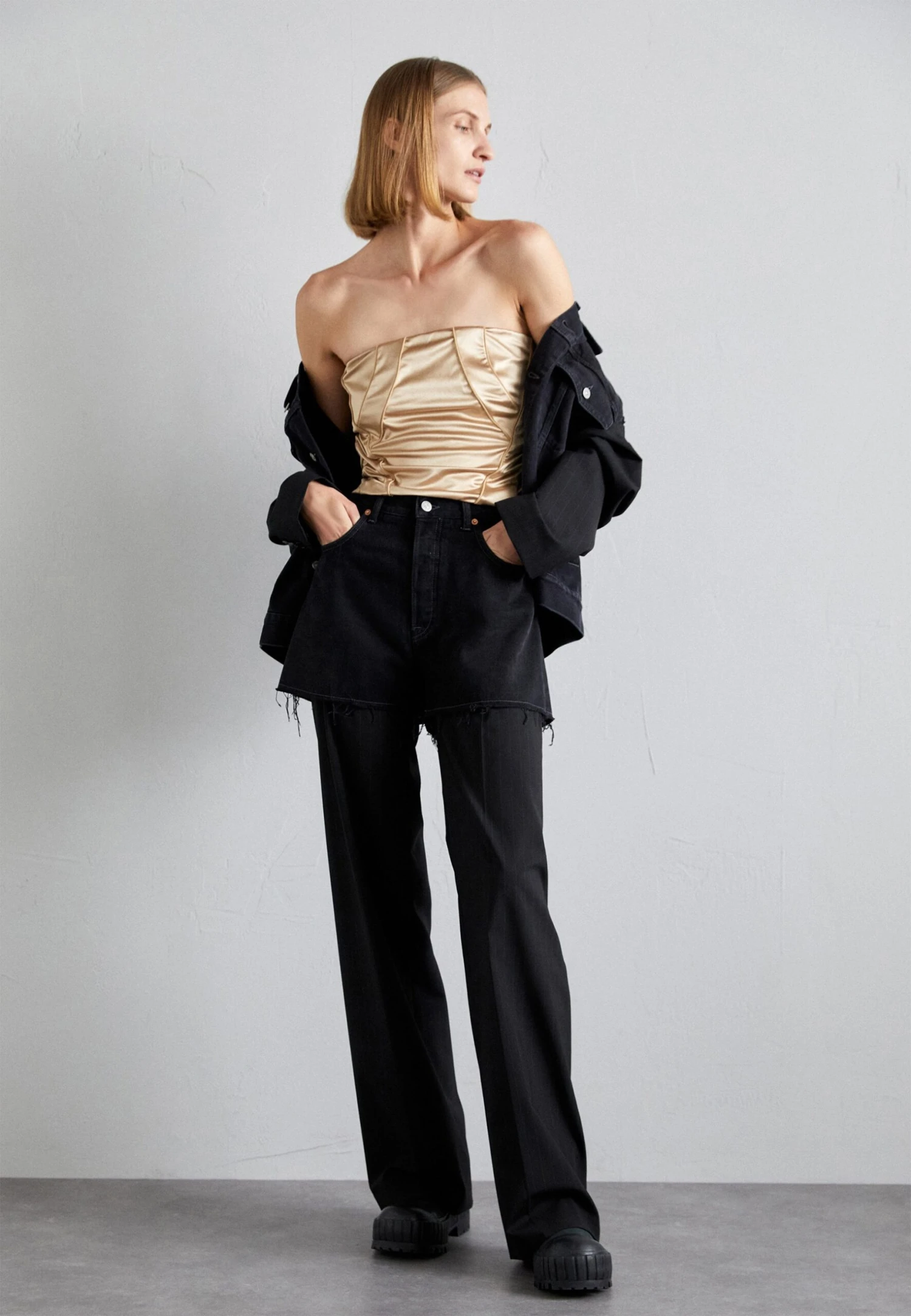 MM6 Maison Margiela Top - Gold - Imagen 2