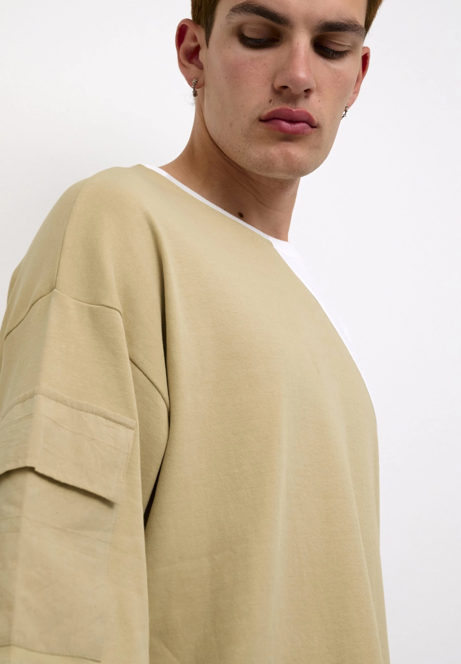 Brodyln Boxy - Camiseta De Manga Larga - Safari - Imagen 8