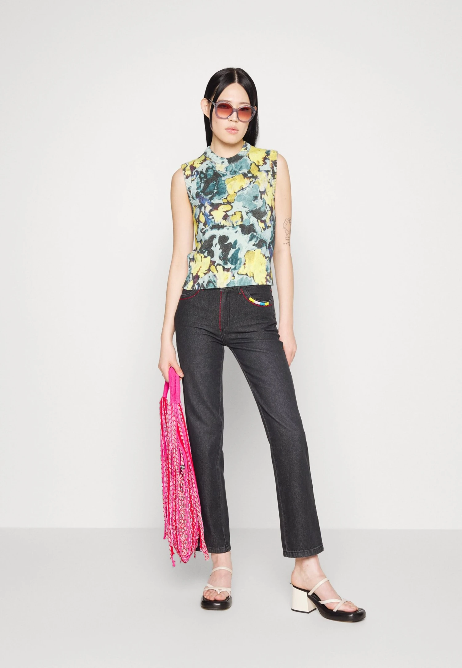 MAX & Co. Tamadeni - Vaqueros Rectos - Black - Imagen 2