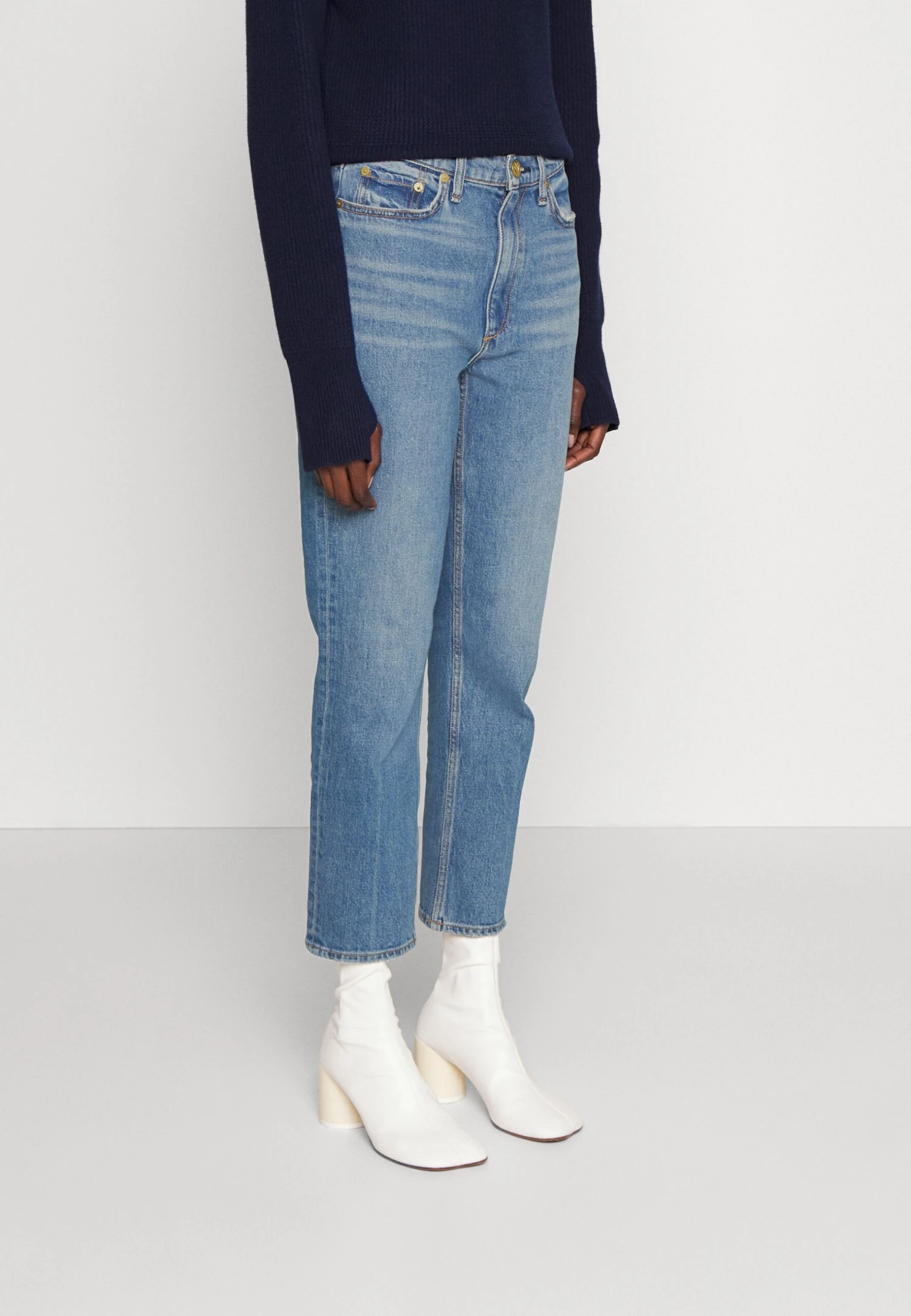 Rag & Bone Wren Slim - Vaqueros Slim Fit - Dark Blue