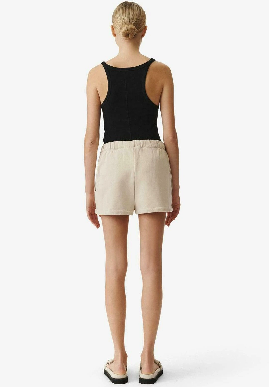 IRO Ocresia- Shorts - Cream Pearl Ecr - Imagen 4