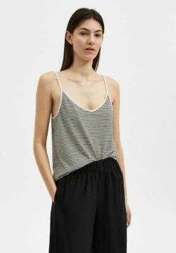 Selected Femme Top - Sandshell