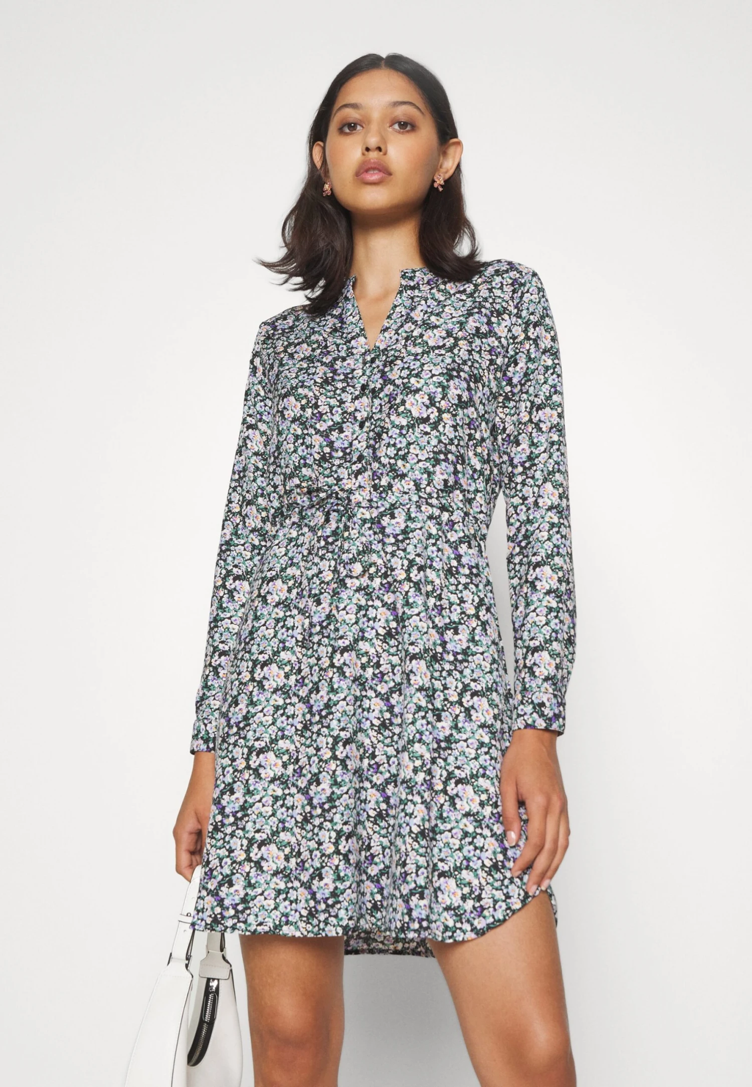 ONLY Vestido Informal - Black/Aura - Imagen 6