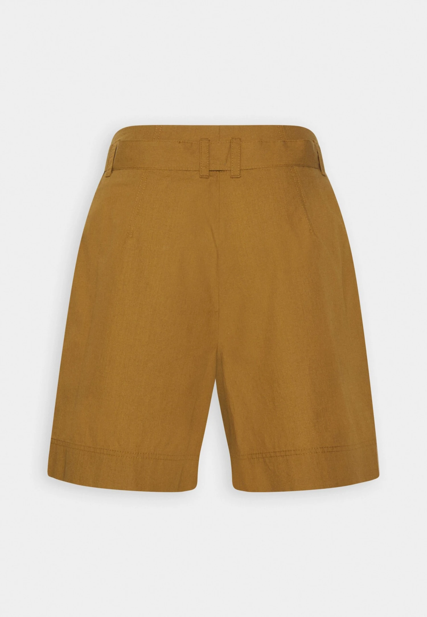 Marc O'Polo High Rise Pleats Belt - Shorts - Wood Brown - Imagen 6