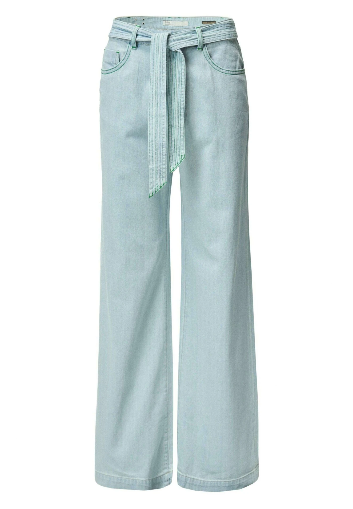 High Rise Loose Wide - Vaqueros A Campana - Blau - Imagen 6