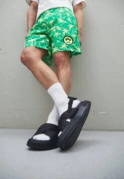 BARROW Unisex - Shorts - Green/Yellow