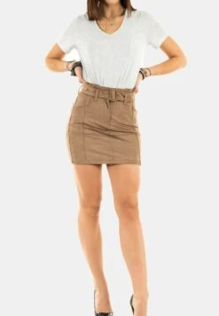 Minifalda - Beige