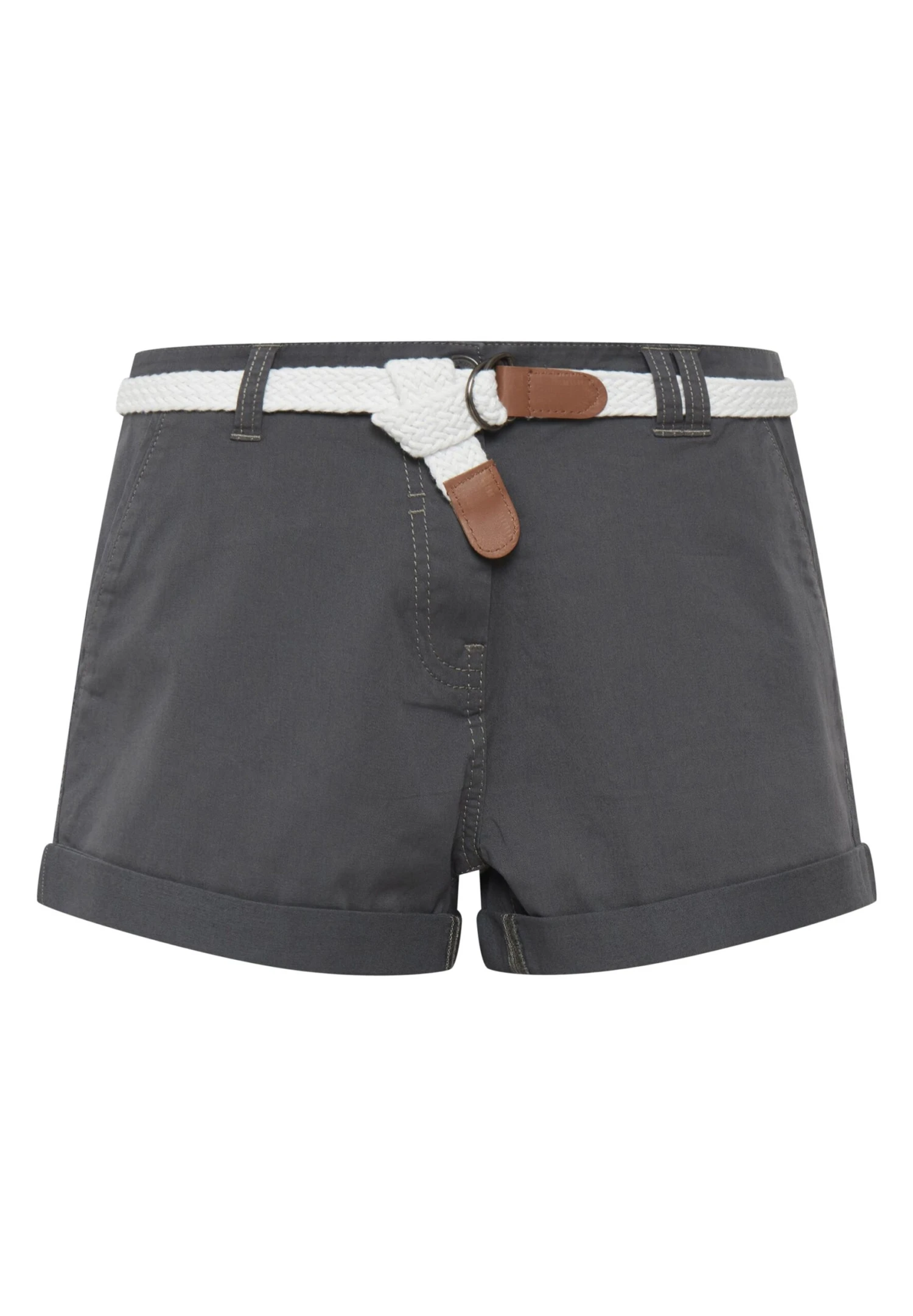 OXMO Oxchanett - Shorts - Dark Grey - Imagen 6