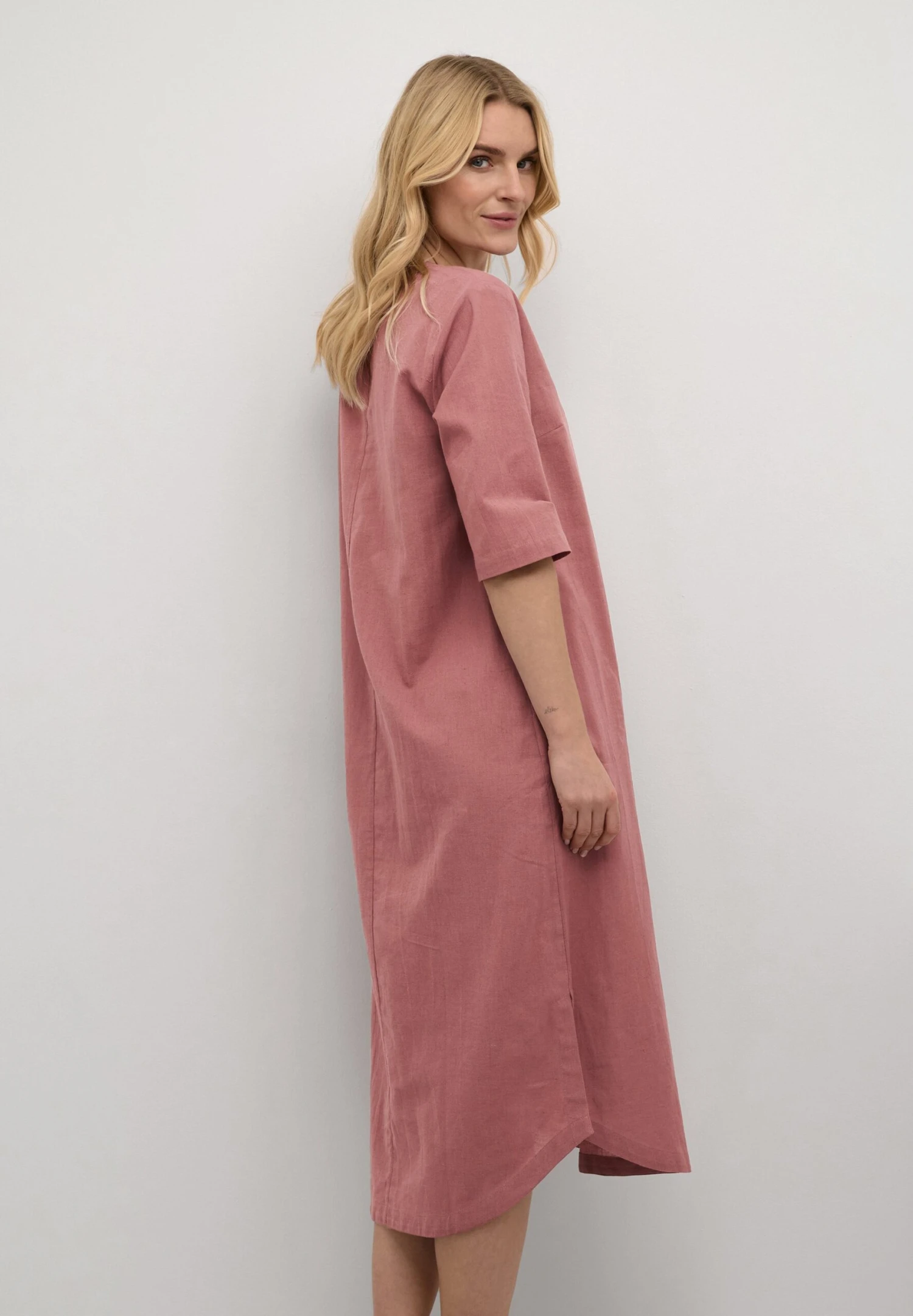 Kaffe Bpkia - Vestido Informal - Withered Rose - Imagen 3