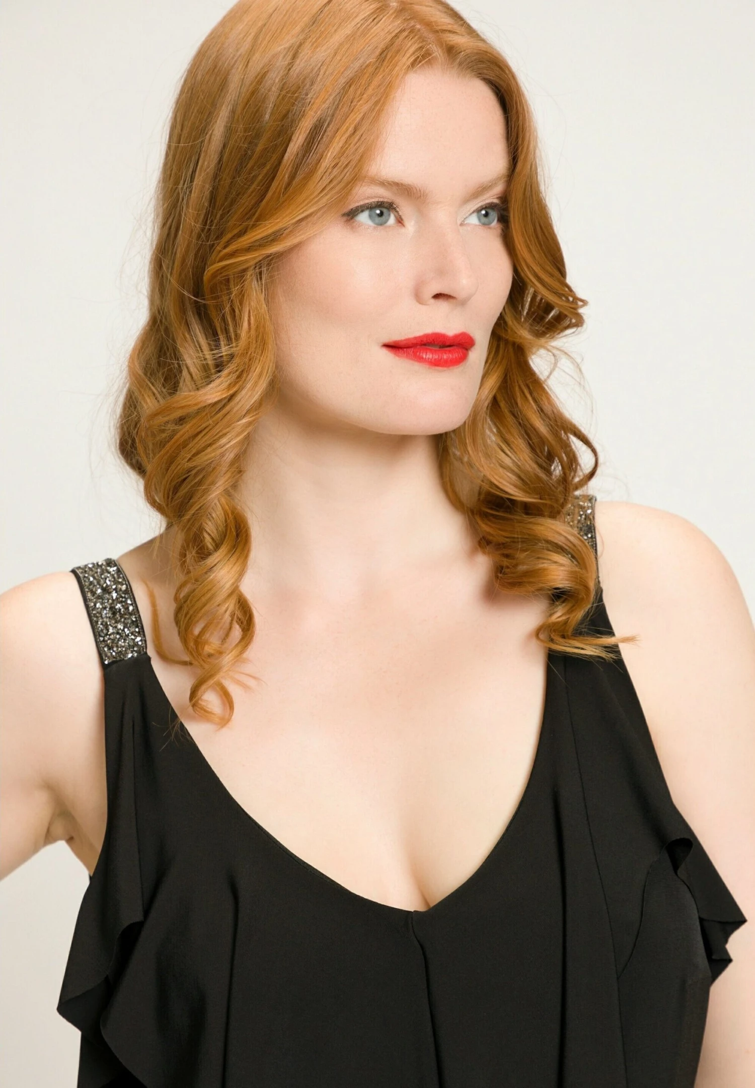 Ulla Popken Vestido De Fiesta - Zwart - Imagen 3