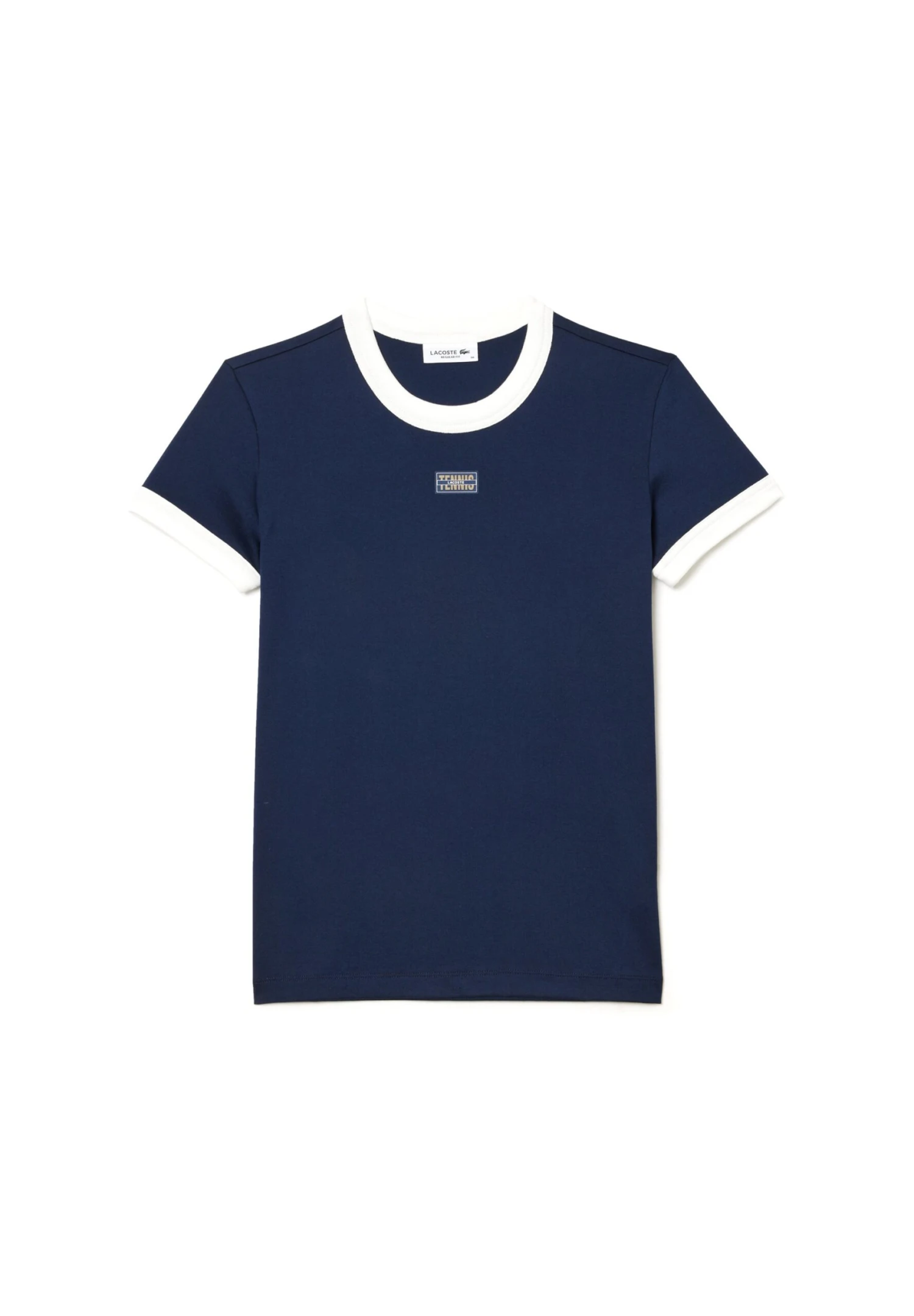 Lacoste Camiseta Estampada - Navy Blue Flour - Imagen 5