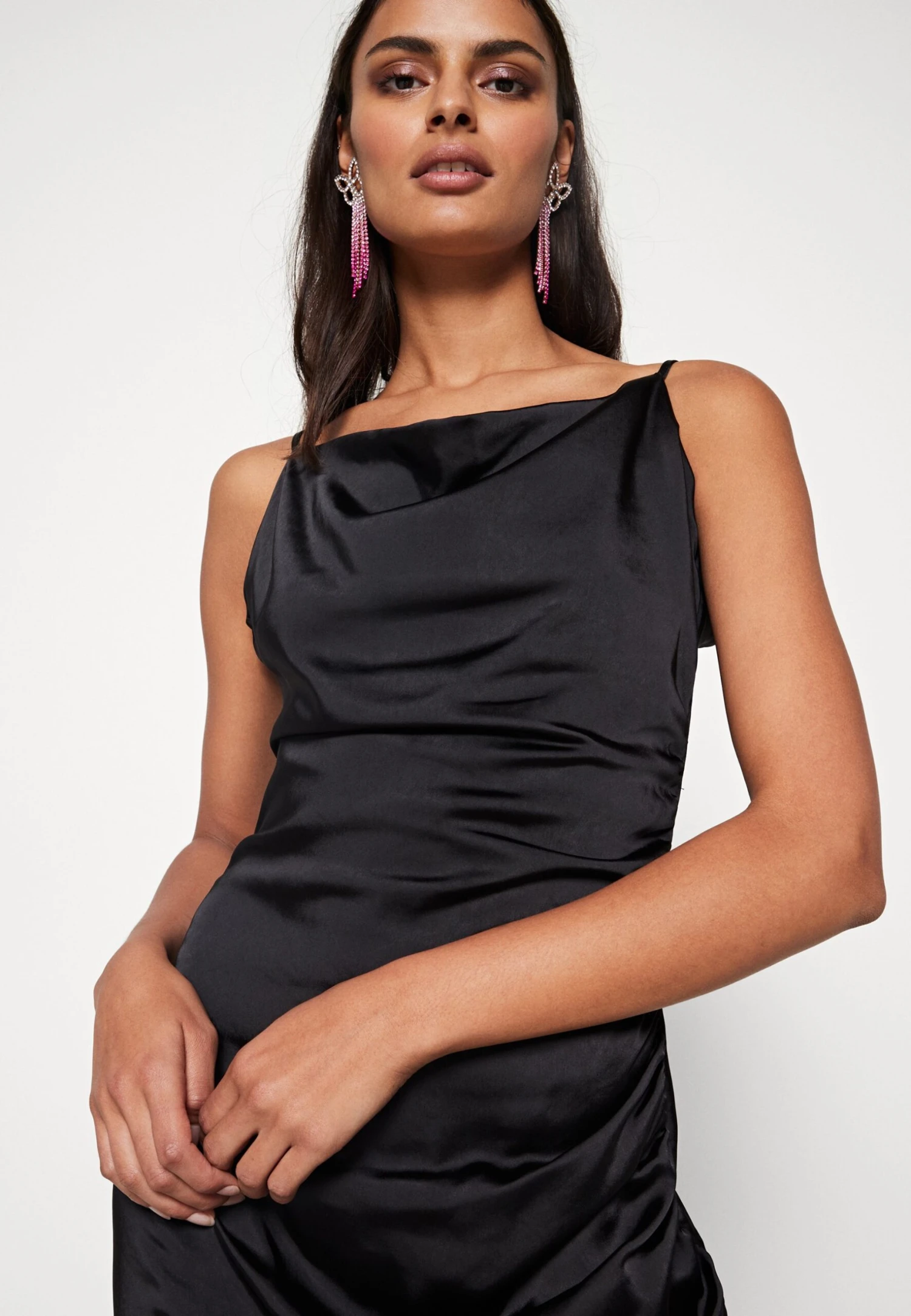 JJXX Jxrosa Short Strap - Vestido De Tubo - Black - Imagen 4