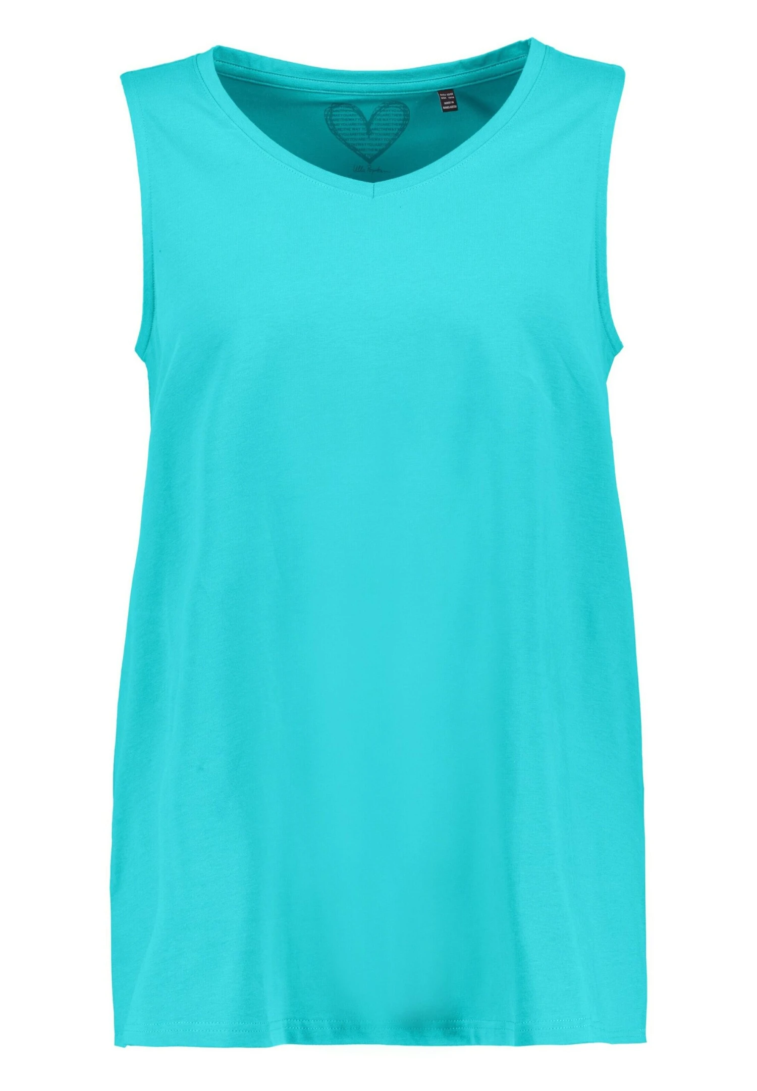 Ulla Popken Top - Tiefes Aqua - Imagen 4