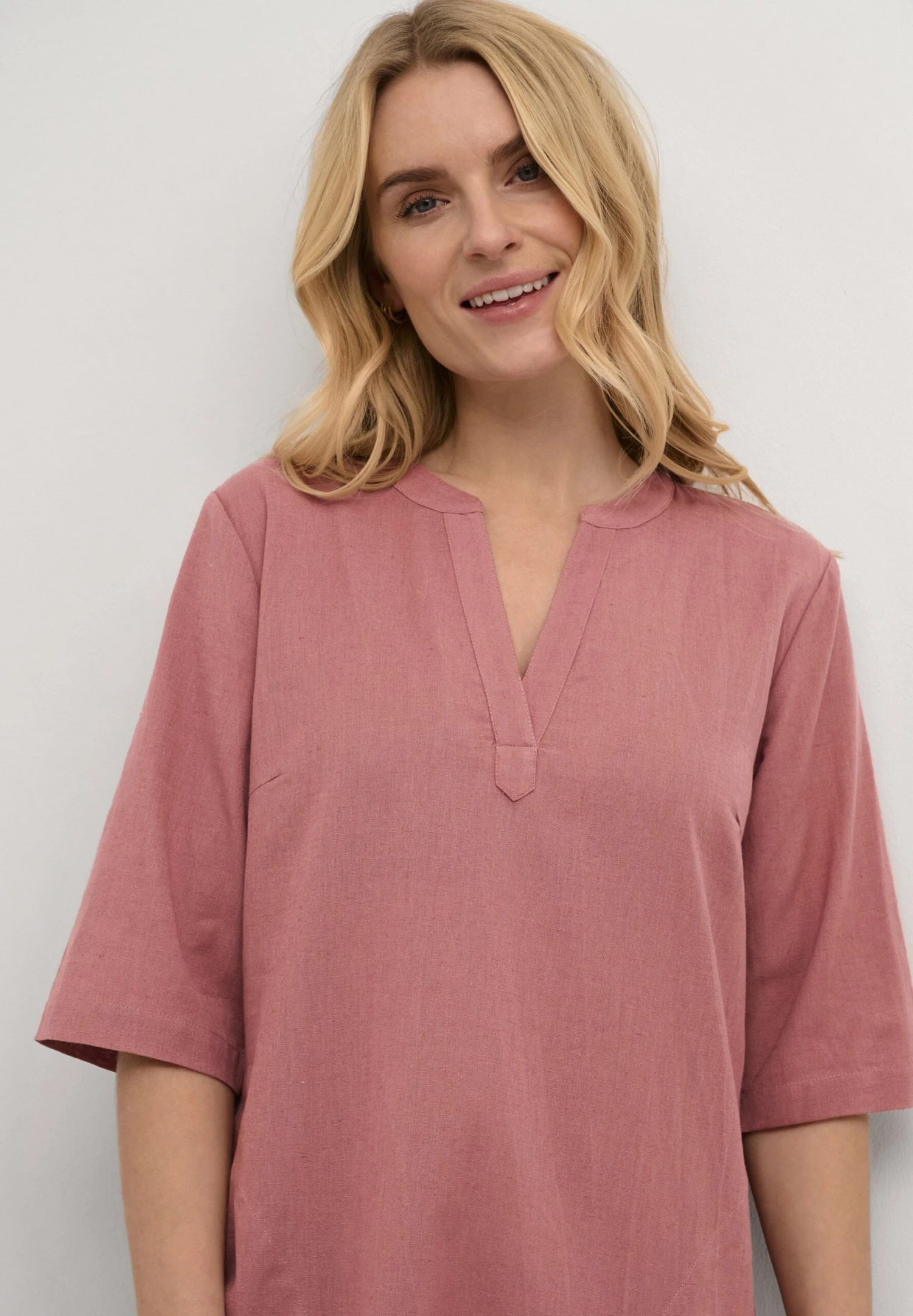 Kaffe Bpkia - Vestido Informal - Withered Rose - Imagen 4