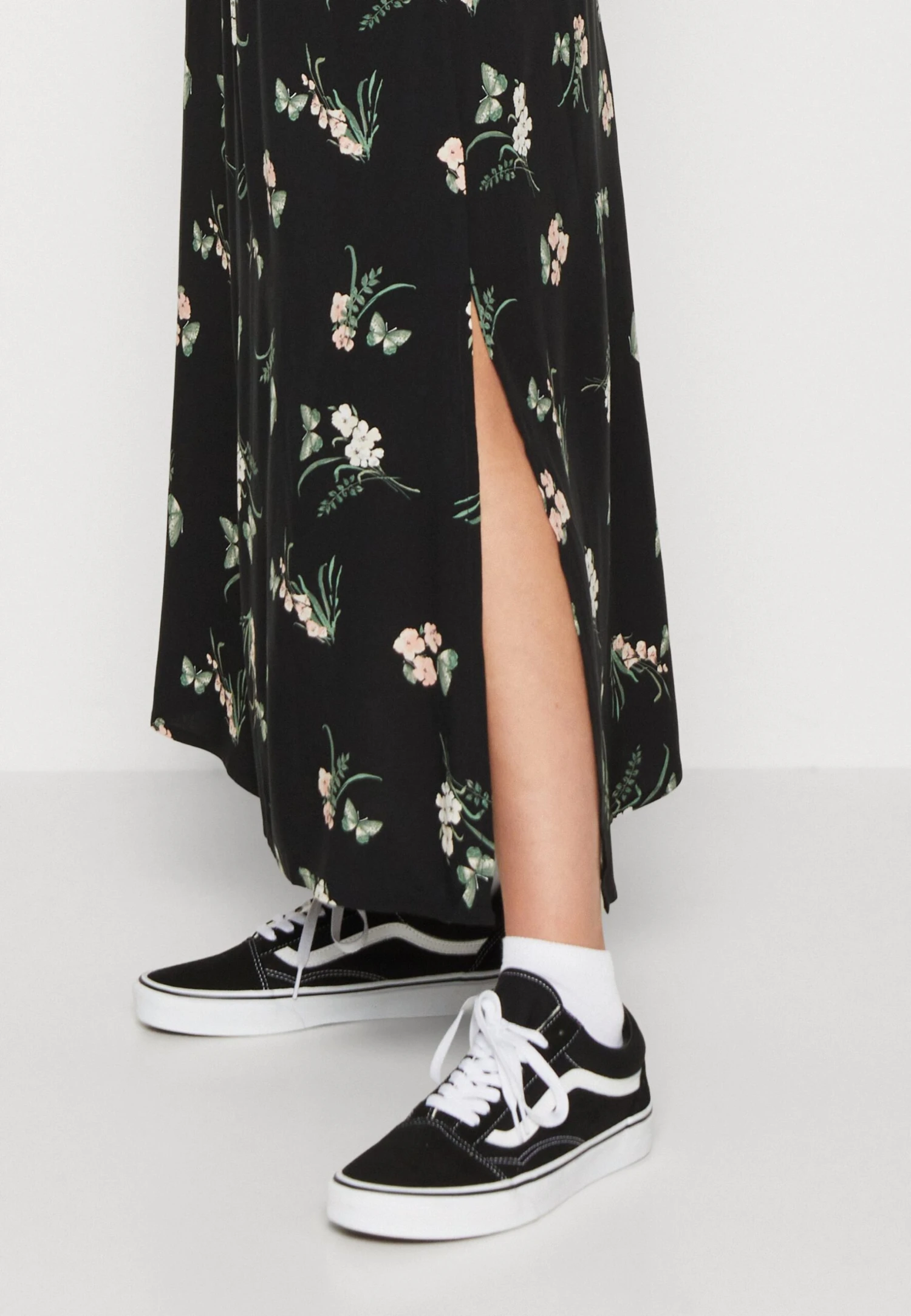 Vero Moda Vmeasy Maxi Skirt - Falda Larga - Black/Ann - Imagen 4