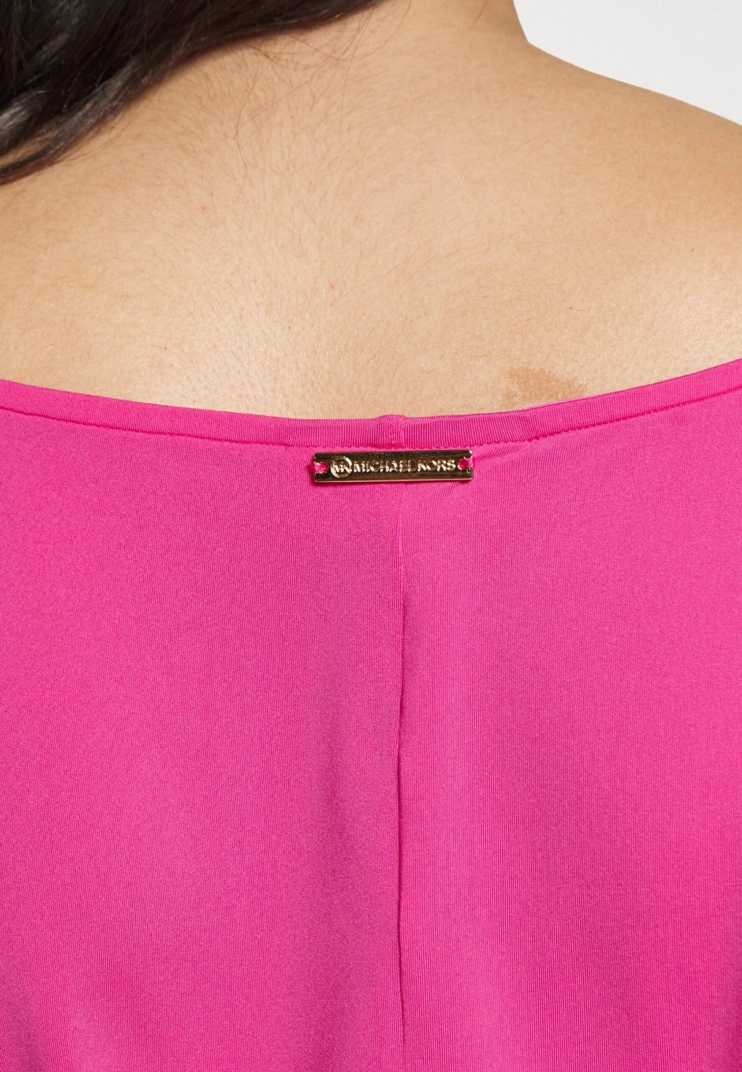 MICHAEL Michael Kors Iconic Solids Side Tie Cover - Complementos De Playa - Cerise - Imagen 5