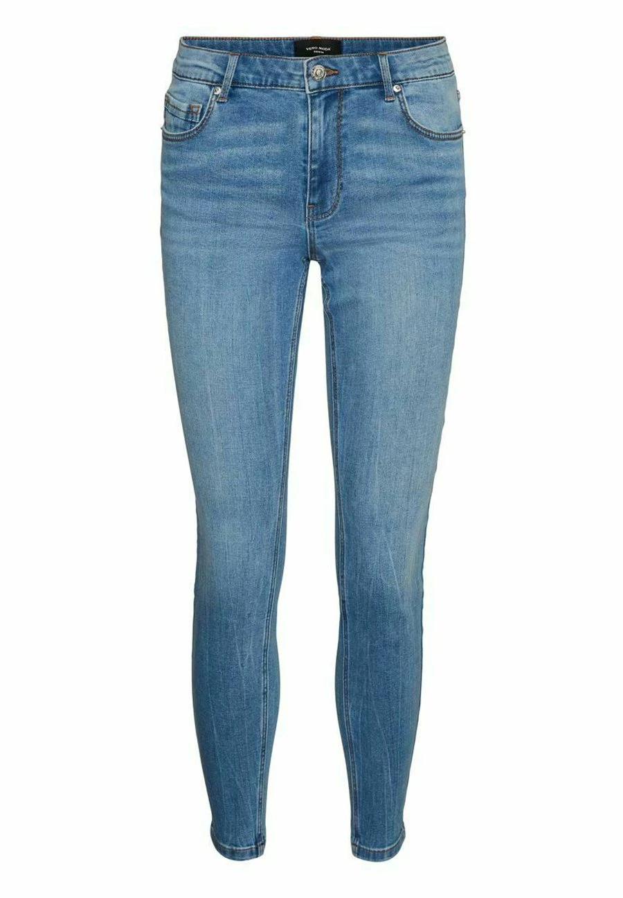 Vero Moda Vaqueros Pitillo - Light Blue Denim - Imagen 5