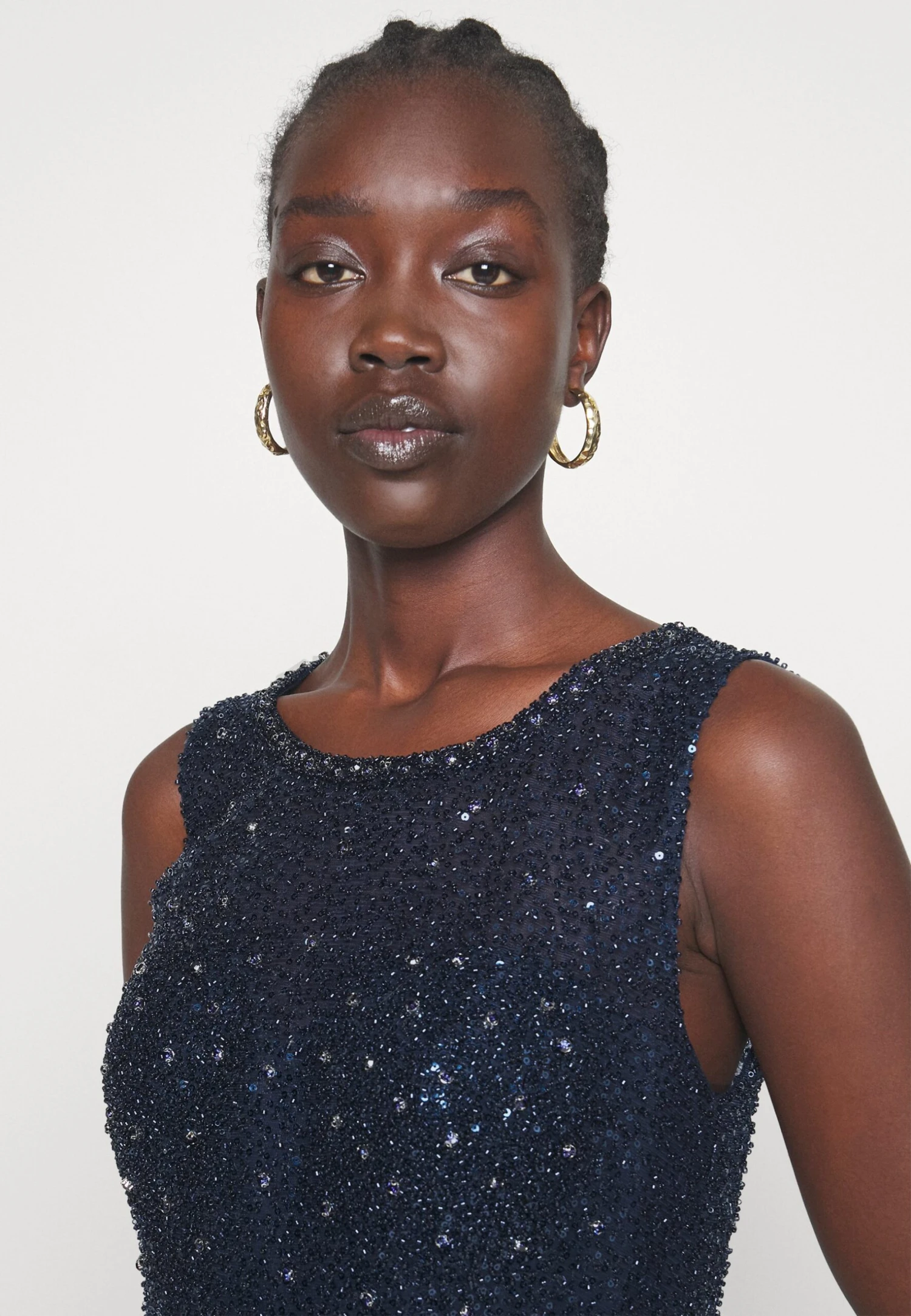 SWING Vestido De Cóctel - Navy - Imagen 4