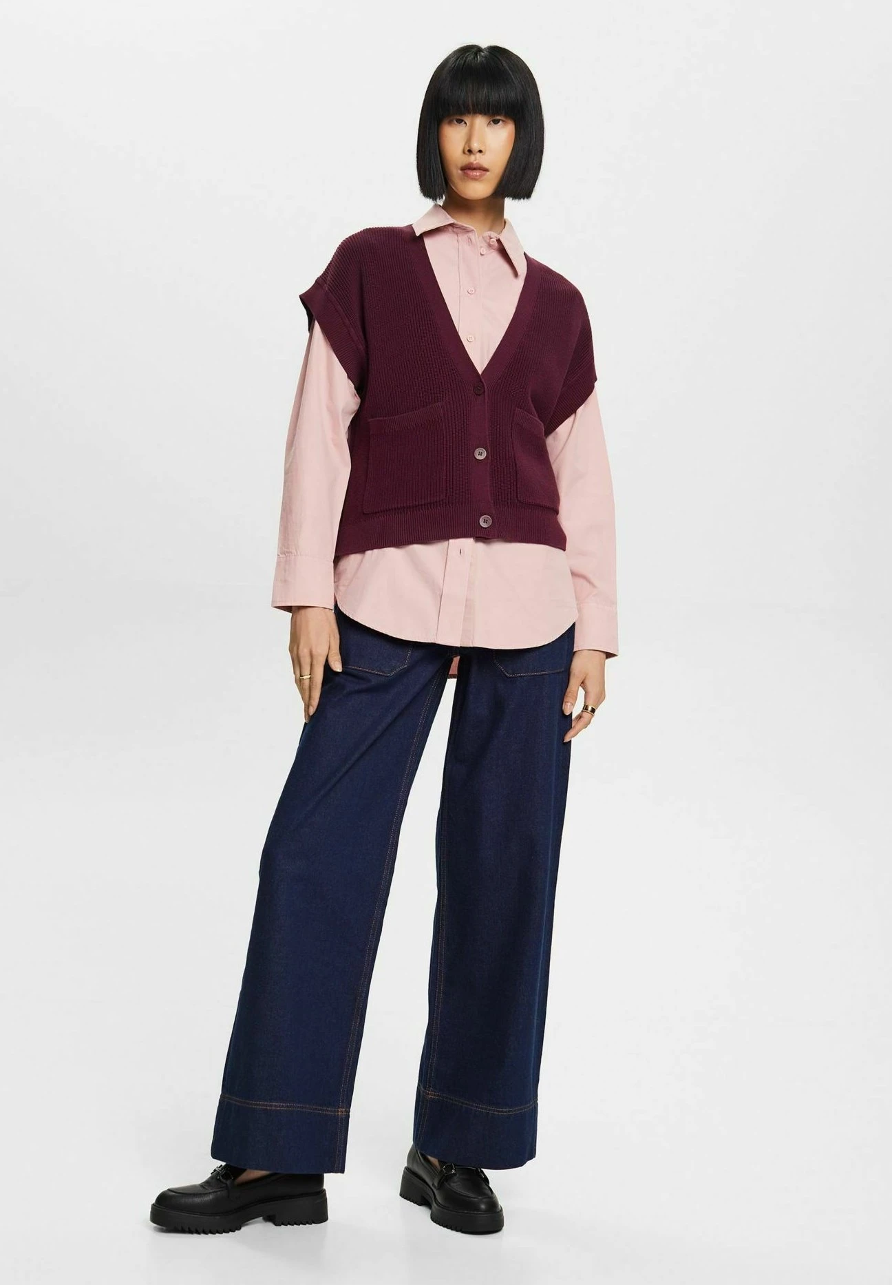 Edc By Esprit Vaqueros A Campana - Blue Rinse - Imagen 2