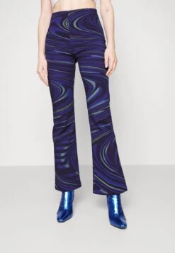 Jolina Paloma Pants - Vaqueros A Campana - Dark Blue
