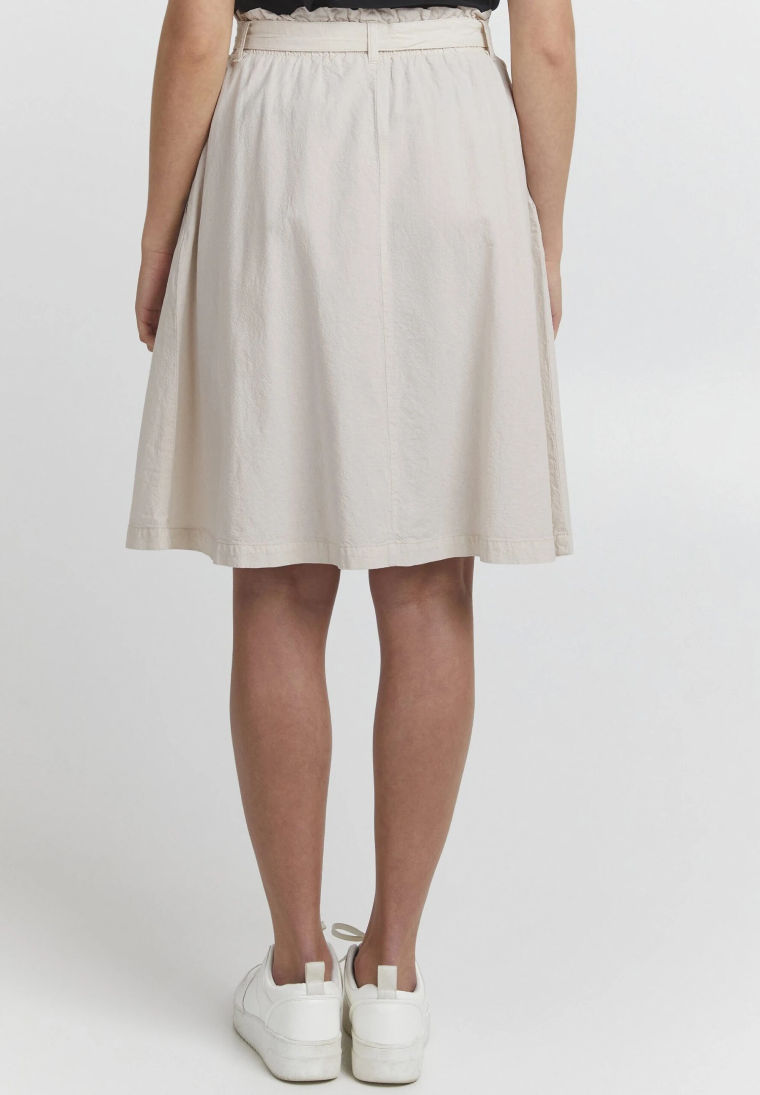 OXMO Lerke - Falda Acampanada - Oatmeal - Imagen 3