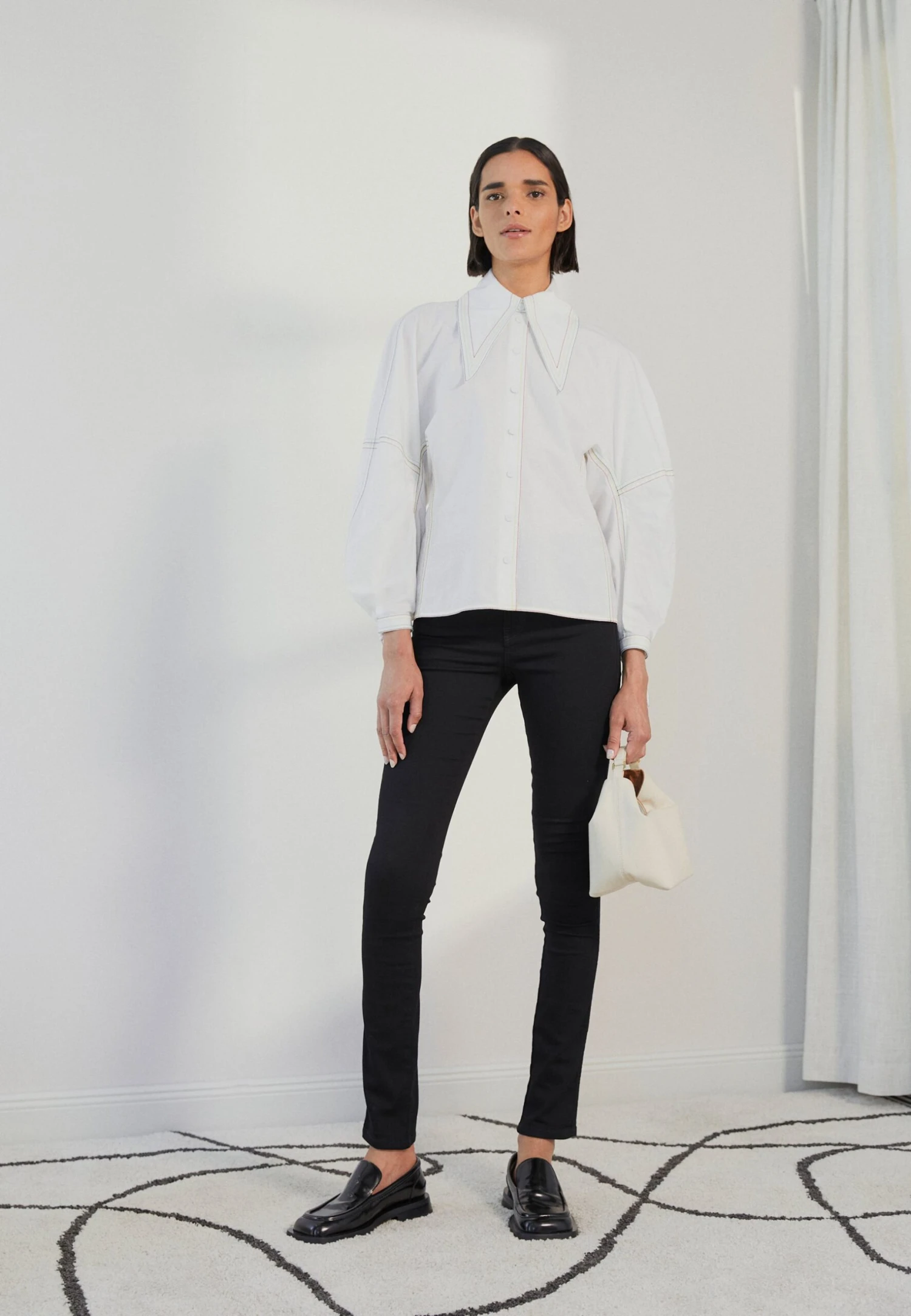 Filippa K Lola Super - Vaqueros Pitillo - Black - Imagen 2