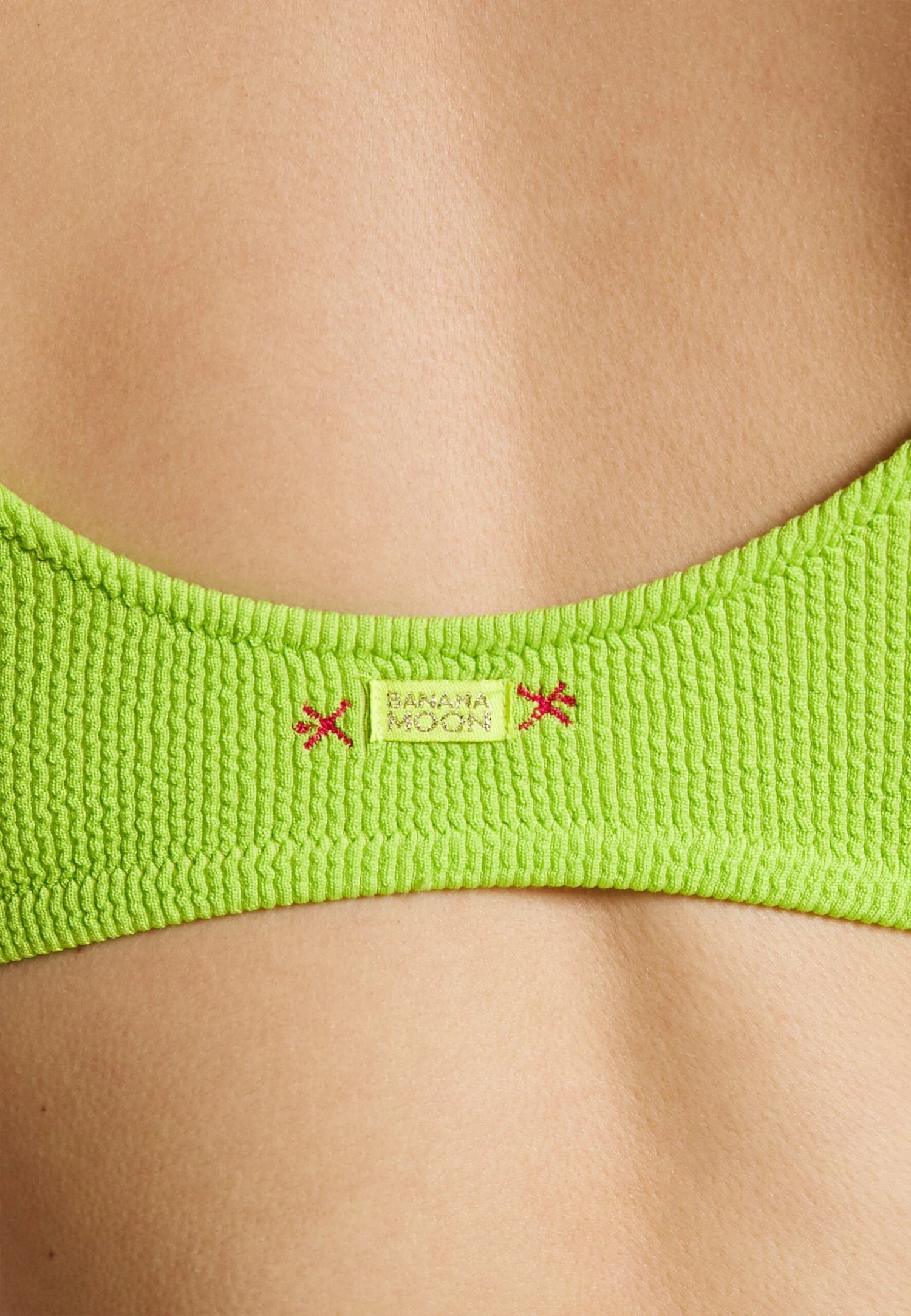 Banana Moon Justin Scrunchy - Top De Bikini - Pomme - Imagen 6