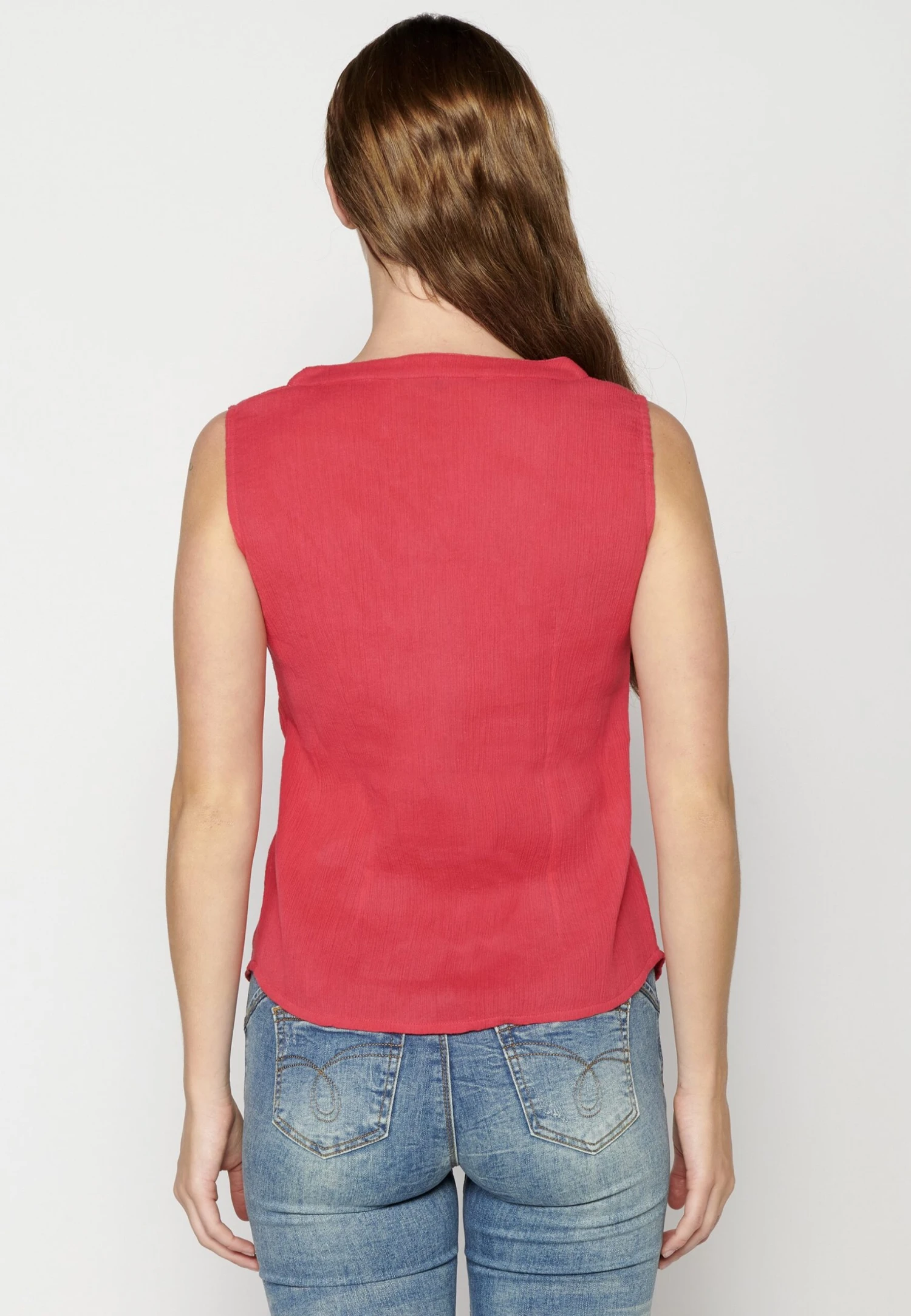 Koroshi Strap- Blusa - Fucsia Fuchsia - Imagen 3