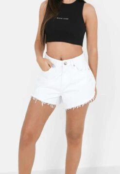 SIXTH JUNE Shorts Vaqueros - White