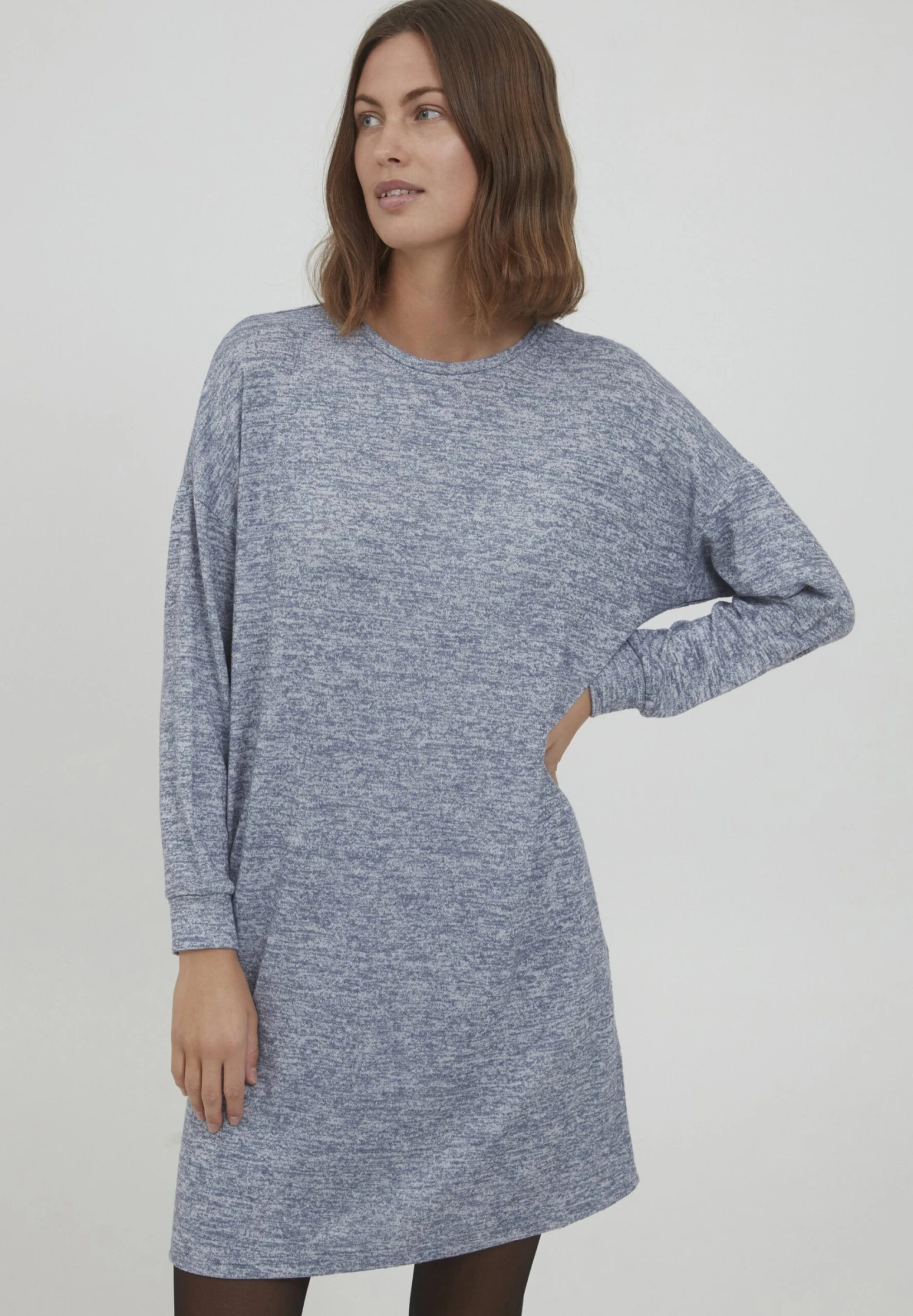 Fransa Frdefauna 1 Dress - Vestido De Punto - Bering Sea