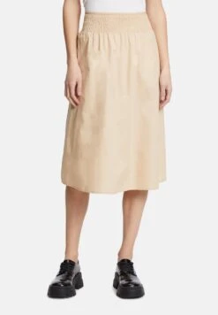 CARTOON Casual- Mit Elastischem Bund - Falda Acampanada - Hellbraun