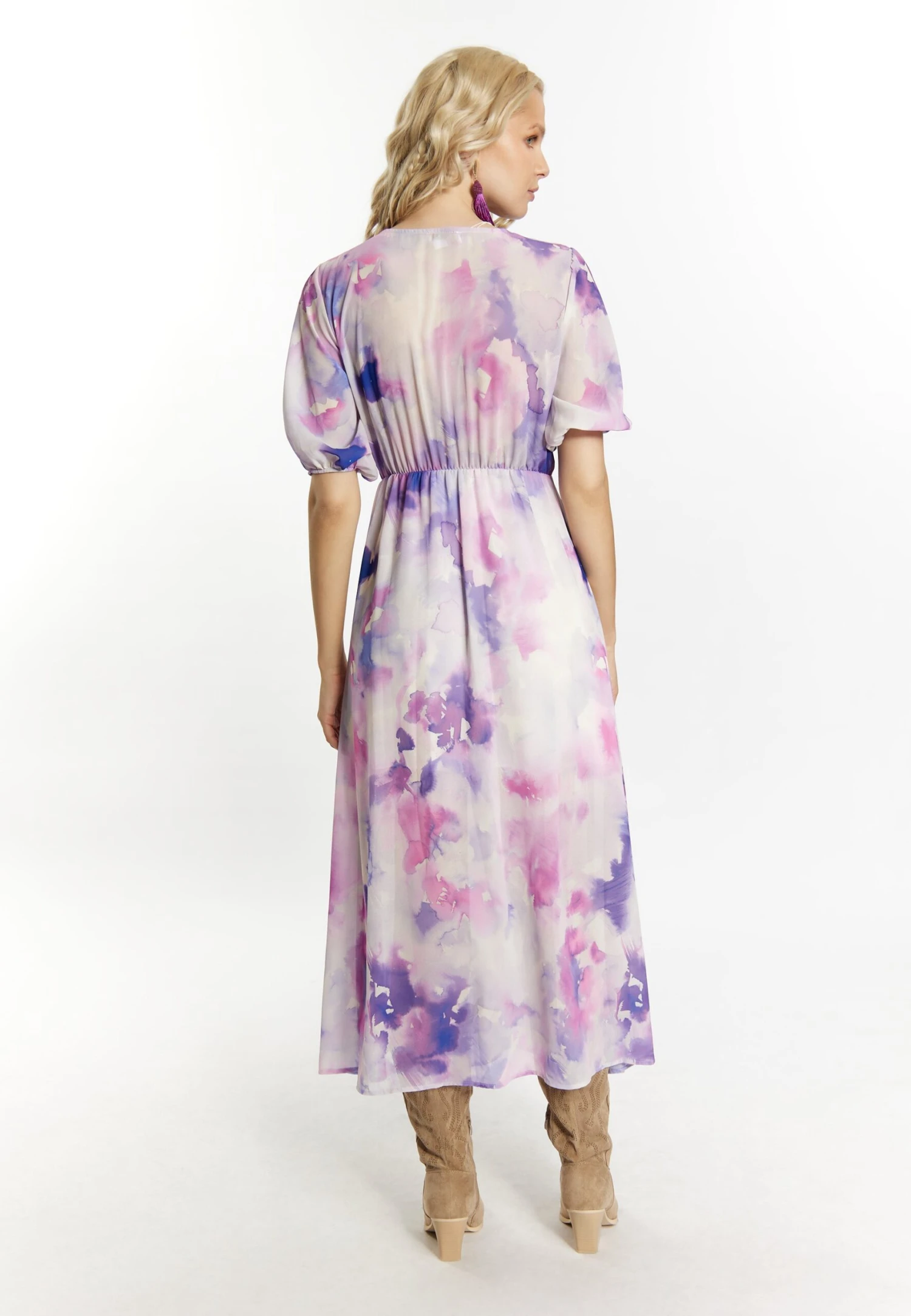 IZIA Vestido Informal - Flieder Mehrfarbig - Imagen 3