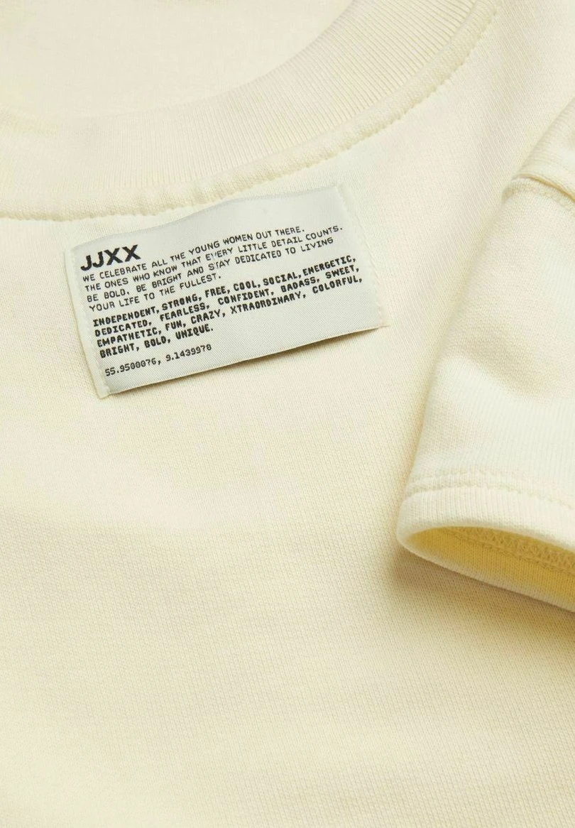 JJXX Nadine Kurzärmeliges - Camiseta Básica - Seedpearl - Imagen 7