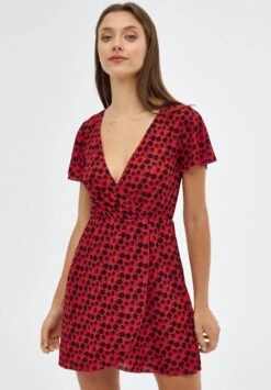 Mini - Vestido Informal - Rojo