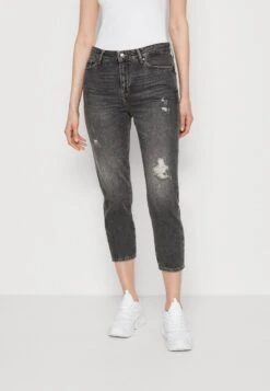 Armani Exchange 5 Pockets Pant - Vaqueros Pitillo - Grey Denim