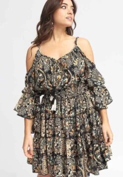 Descubiertos - Vestido Informal - Black