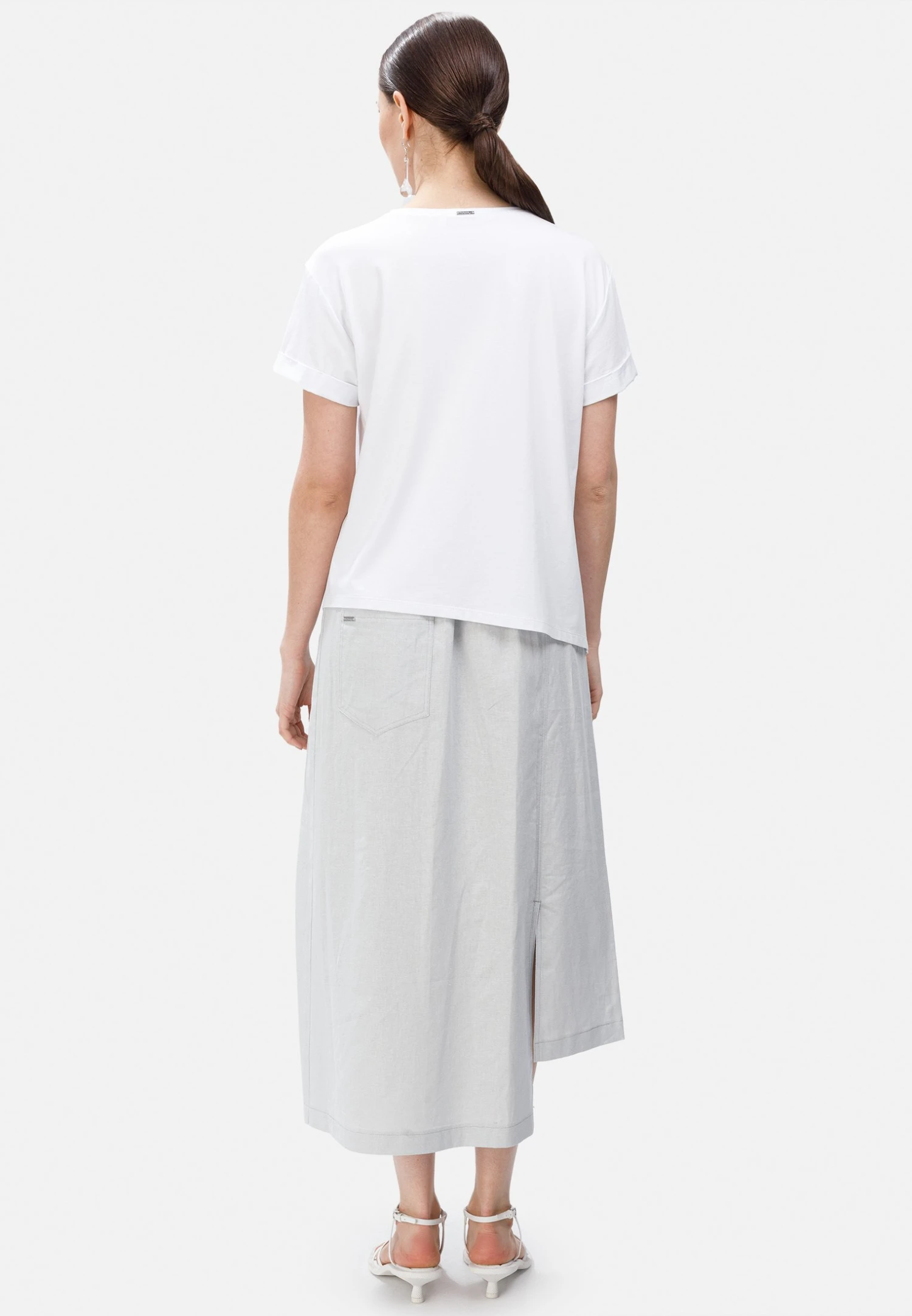 HELMIDGE Camiseta Estampada - Weiss - Imagen 3