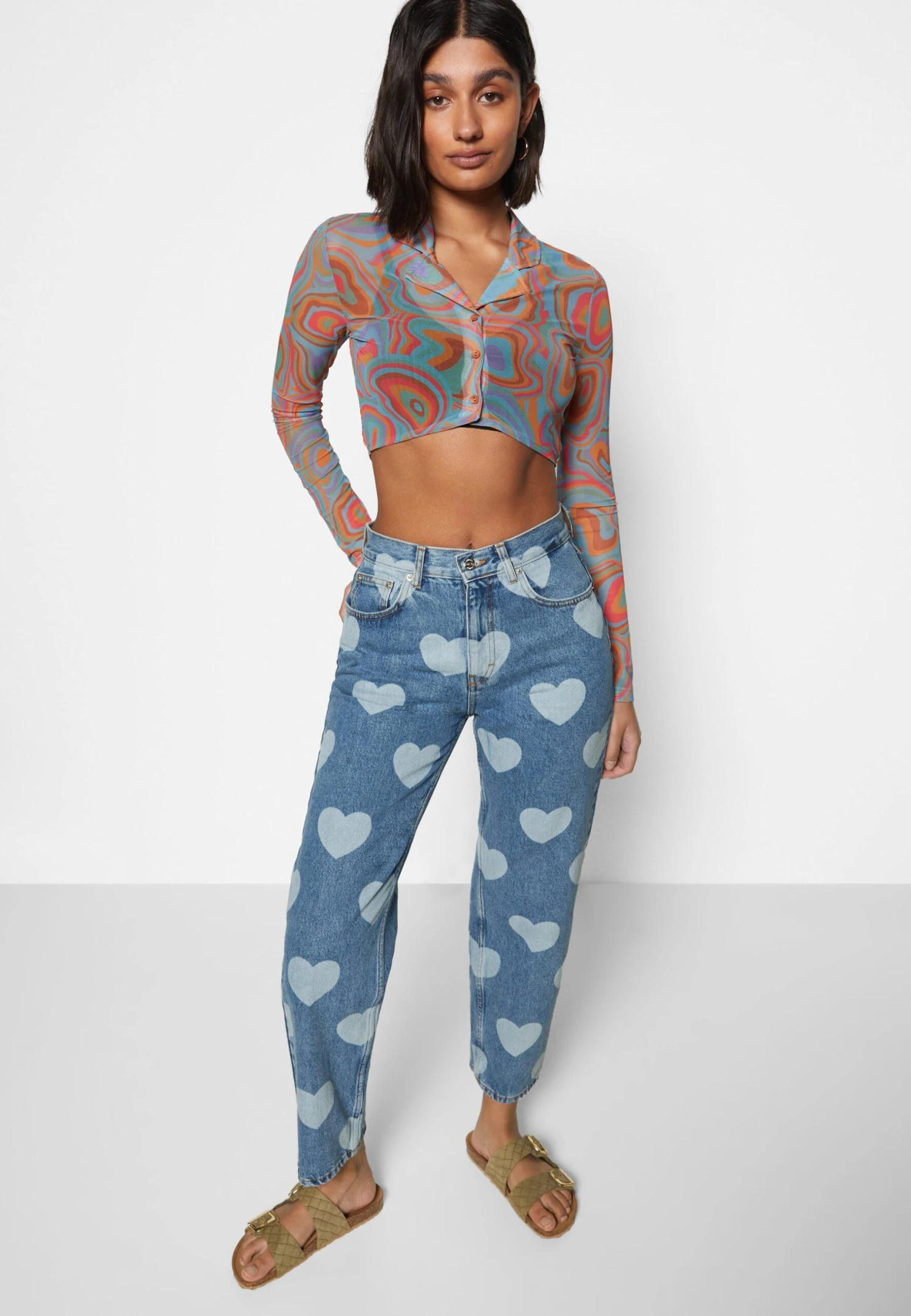 Neoheart - Vaqueros Rectos - Light Blue Denim - Imagen 5